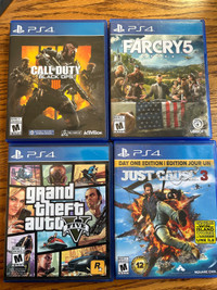 PS4 Mature Rated games