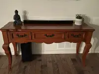 Très belle table console en bois 