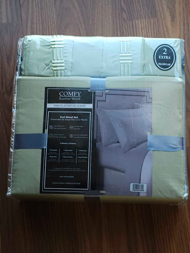 Brand new Sheet set , size king, queen available,colors availabl in Other in Edmonton - Image 4
