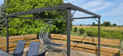 Gazebo 10 X 12 cover screen curtain included, View more