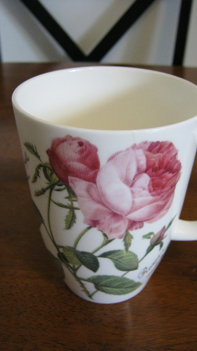 Fine Bone China Coffee Mug, new, Redoute Roses, ROY KIRKHAM, View more