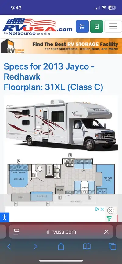 Motorhome for sale. 4000 watt onan generator. sleeps 10. 8 seatbelts.