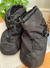 New insulated camping booties / Bottes pour camping isolés