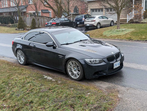 2008 BMW M3 Jerez black on Extended Fox Red