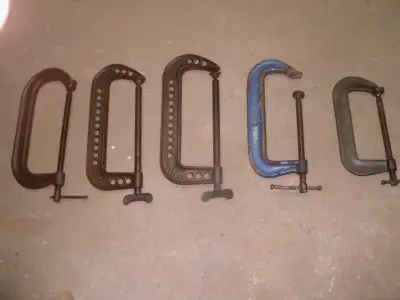 C—Clamps. 3-12 inch. 1-10 inch.1-8 inch, View more