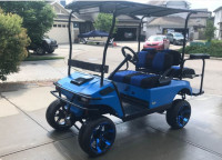 ELECTRIC GOLF CART - ONE OF A KIND - Don't get left behind!