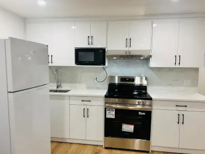 BRAND NEW TWO BEDROOM BASEMENT FOR RENT. PARKING AVAILIABLE AT DRIVEWAY. BRAND NEW APPLIANCES. MICRO...