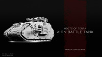 Terran Warhosts - Aion Battle Tank - 3D Printed