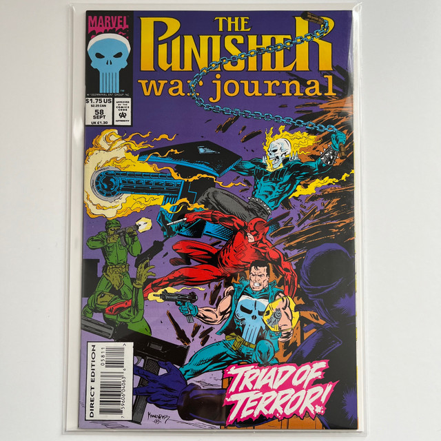 The Punisher #58 War Journal  in Comics & Graphic Novels in Markham / York Region