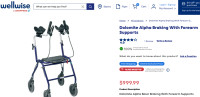 Specialized Walker -Dolomite Alpha Braking With Forearm Supports