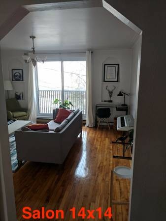 NDG, beau, tres grand 3 ½ Metro Snowdon, Villa Maria, Septembre — photo 2