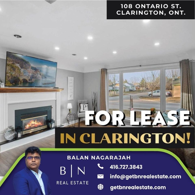 2 Bedroom Rental Lower Unit Bowmanville Durham Region Long Term