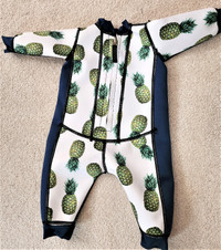 NEW! Aquajoy Warmsy - Reversible Baby Wetsuit - Baby Swimsuit -