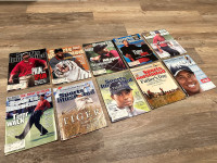 Tiger Woods golf magazines