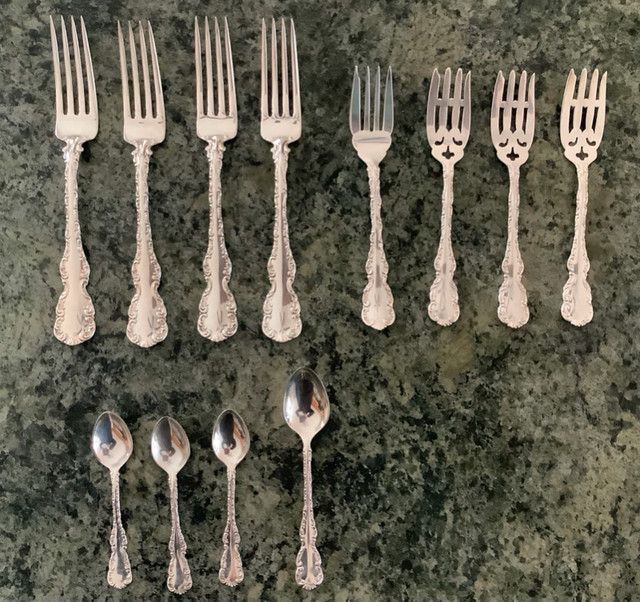 Sterling Silver Flatware, stamped 925 Sterling, Vintage cutlery in Arts & Collectibles in Kingston