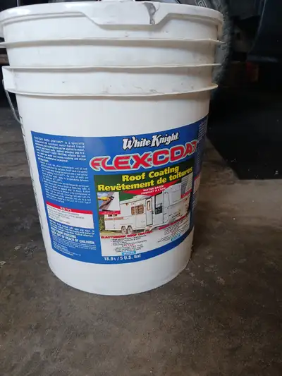 white knight flex coat. 1/4 used over estimated what i needed