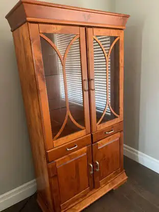 Scandinavian Solid Wood Buffet/Hutch, View more