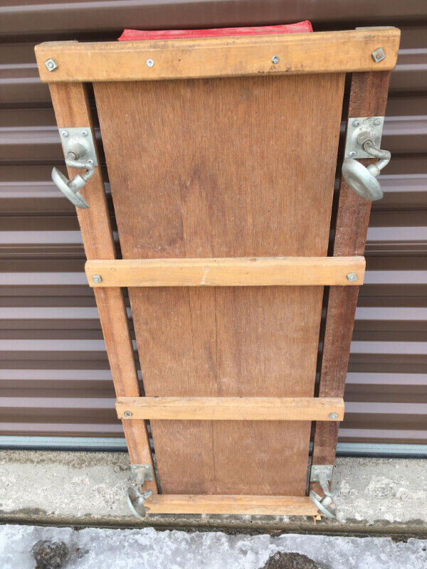 Vintage K Mart Wooden Mechanics Floor Creeper / Great Cond. $80 in Arts & Collectibles in Kawartha Lakes - Image 2