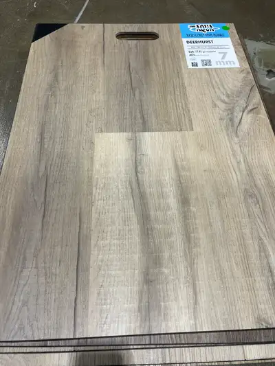 NAF Aqua Select Deerhurst 7mm vinyl—AC5 grade, waterproof, View more