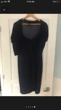 Guess cocktail dress with Chateau sweater 