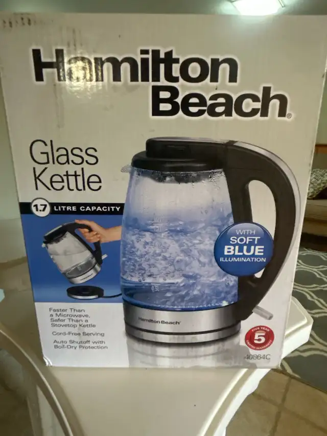 New! Hamilton Beach Kettle