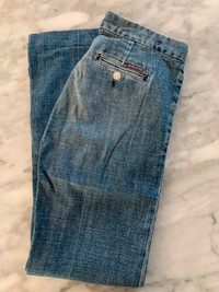 Authentic SEVEN FOR ALL MANKIND Wideleg Jeans Size 26