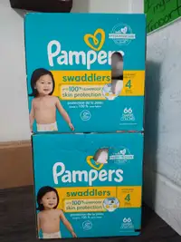 Size 4 Pampers Swaddlers 