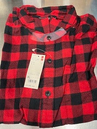 {uniqlo }Brand new flannel check shirt Men's