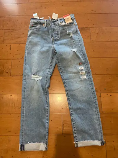 Levi’s wedgie straight high rise jean, View more