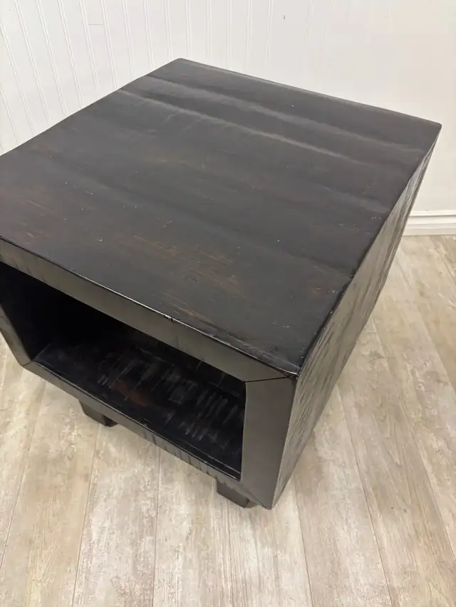 oversized solid wood cube side tables in Other Tables in Nelson - Image 5