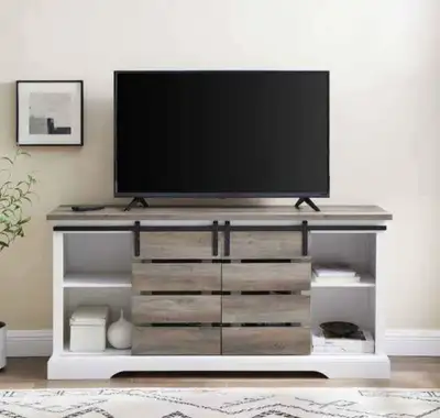 Tv stand wooden with color, View more