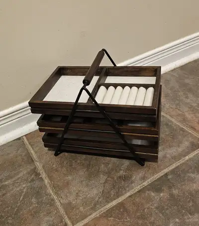 3 removable trays $40 OBO