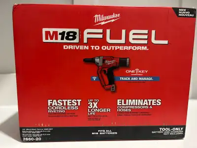 Milwaukee Rivet Tool M18, View more