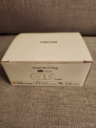 New, meross Smart WiFi Plug, 15A, Support Apple , Alexa & Google, View more