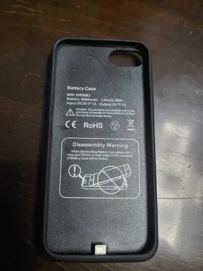 iPhone 6 battery power bank hard case, View more