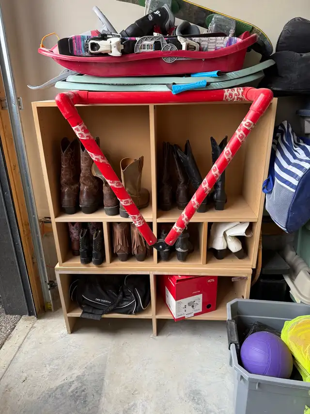 MDF Cabinet and shelving in Free Stuff in Calgary - Image 5