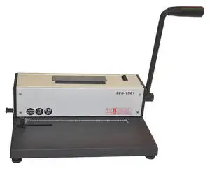Coil Spiral Binding Machine with Electric Inserter heavy duty, View more