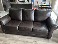  Italian Leather couch 