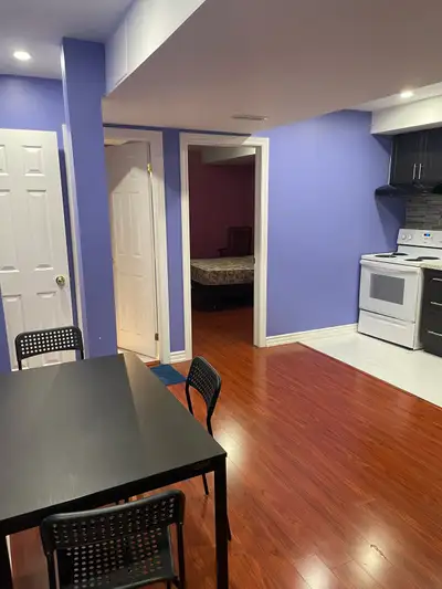 Basement for rent in Scarborough. Feel free to text me about your introduction. 1 room only. Fully f...