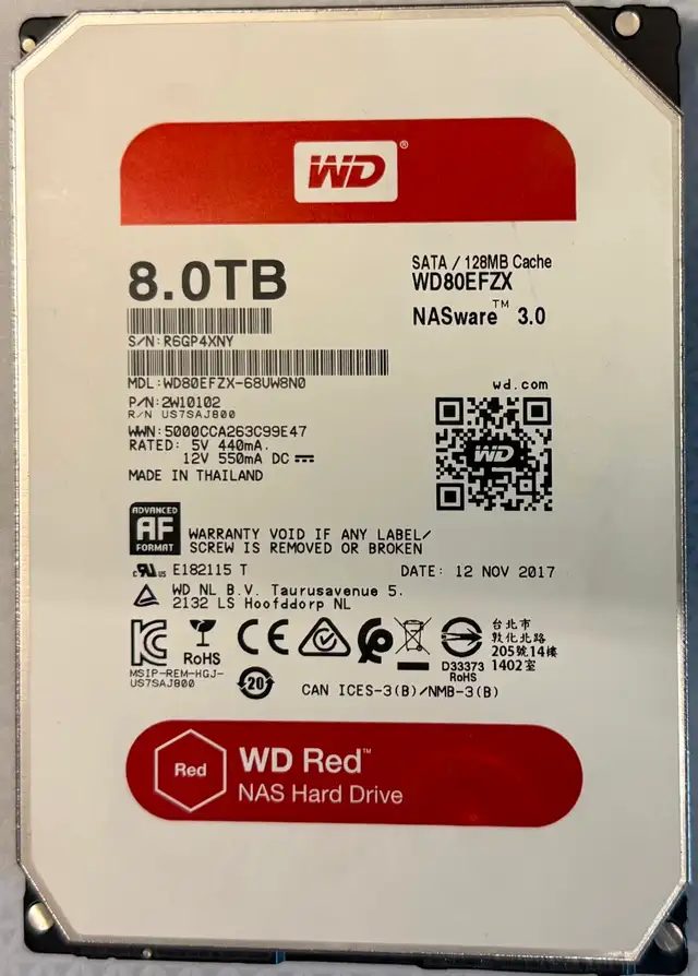Hard Disk HDD 8TB in Other in City of Montréal - Image 4