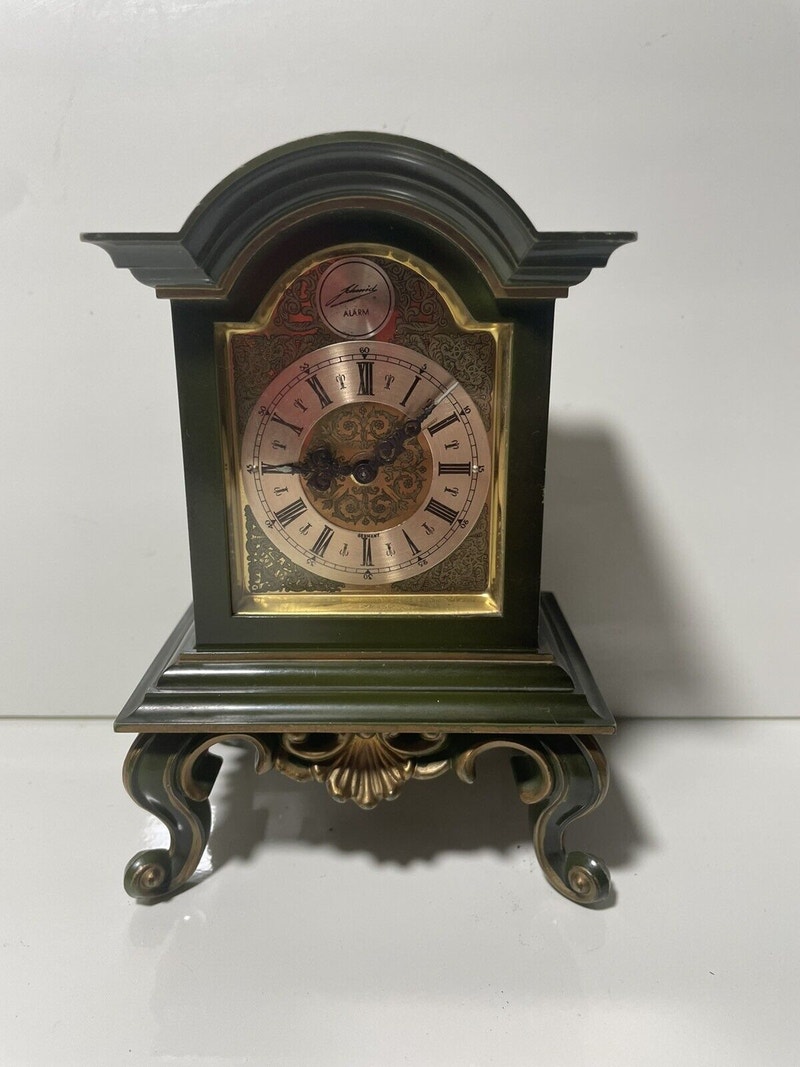 Antique Mechanical GERMAN. Jewels Unadjusted Alarm clock Arts