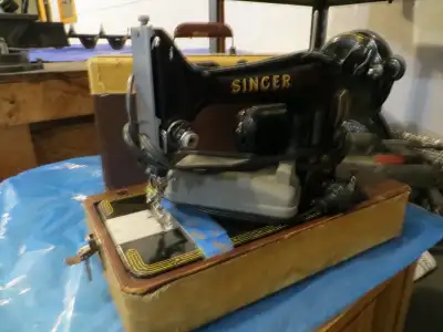 MOTOR runs very smoothly Sews well Case latches nicely over