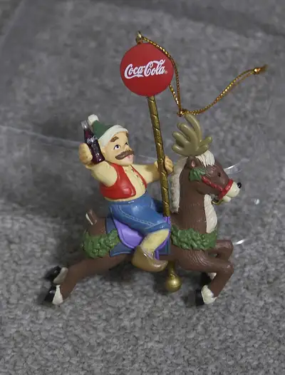 Coca Cola Christmas Figurines, View more