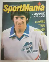 Sport Mania Manic de Montréal Gordon Alec Hill No 21 Bill Lee