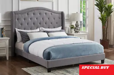 LINEN BED NAIL HEAD TRIM, BUTTON TUFTING 2 COLORS..., View more