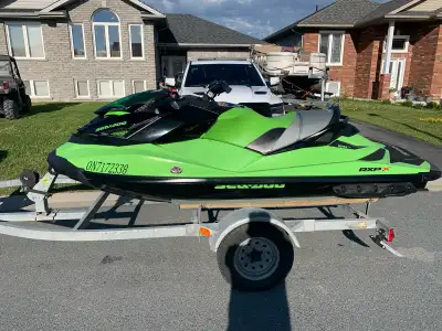Like new condition, cover and safety gear included, 108hrs, asking $16500. Possible trade and cash f...
