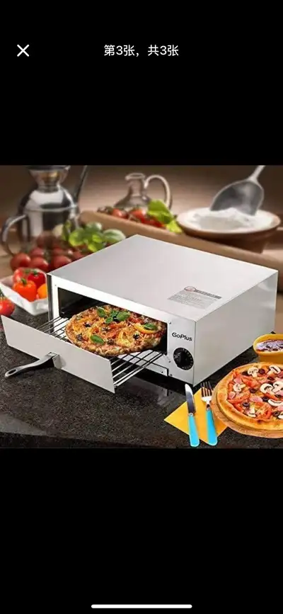 New in box electric pizza oven stainless steel pizza baker , View more