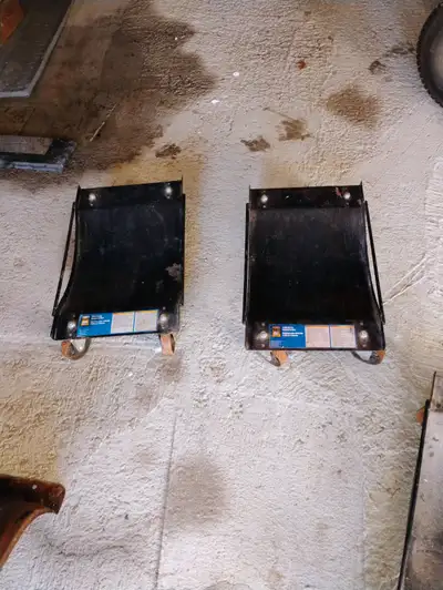one pair of wheel dolly`s in excellent condition
