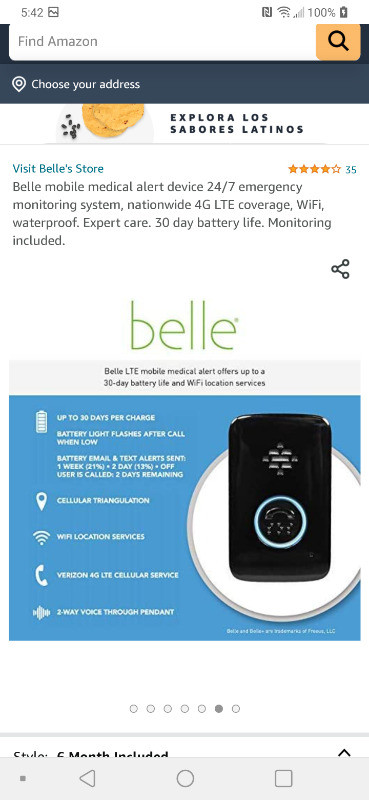Bell Mobile Medical Alert Device. Brand new. in Health & Special Needs in City of Halifax - Image 3