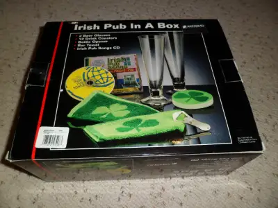Irish Pub in a Box - NEW, View more